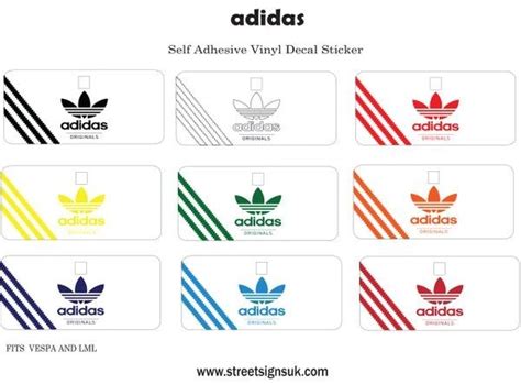 Adidas aufkleber .